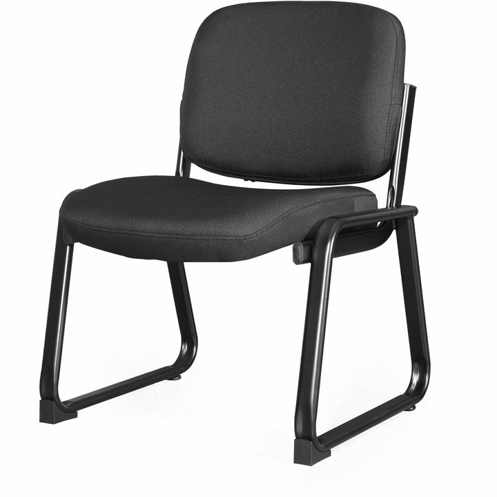 Image of Lorell Guest Chair, Fabric, 24-3/4"x26"x33-1/2", Black