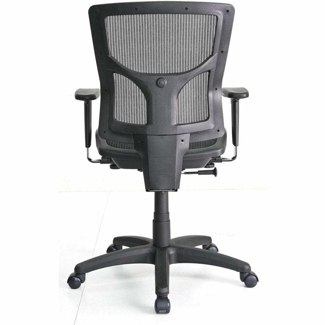 Image of Lorell Chair,Mesh Seat/Back,19-5/16"x19-11/16"x35-1/2"-39-1/2",BK
