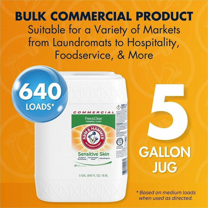 Image of Arm & Hammer 3320097550 Free & Clear Detergent
