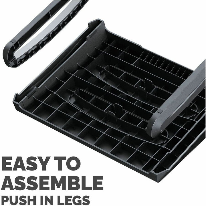 Image of Fellowes® Breyta Foot Rest, 19.3 x 14.2 x 3.9, Black