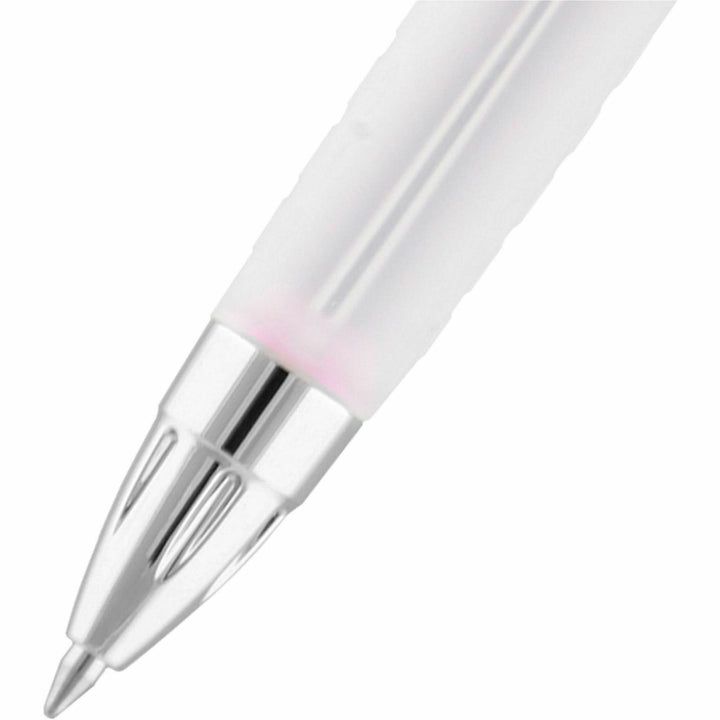 Image of uniball™ 2003896 207 Gel Pens, 0.7 mm Medium Pen Point, Retractable, Black Ink, Pigment-based, Gel-based, Pink Barrel, 36 / Box