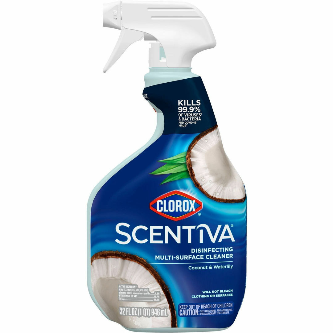 Image of Clorox® Cleaner,Multisurface,Coconut/Waterlily,Spray,32 oz,CL