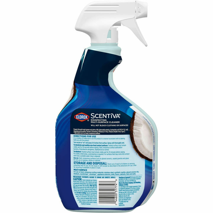 Image of Clorox® Cleaner,Multisurface,Coconut/Waterlily,Spray,32 oz,CL