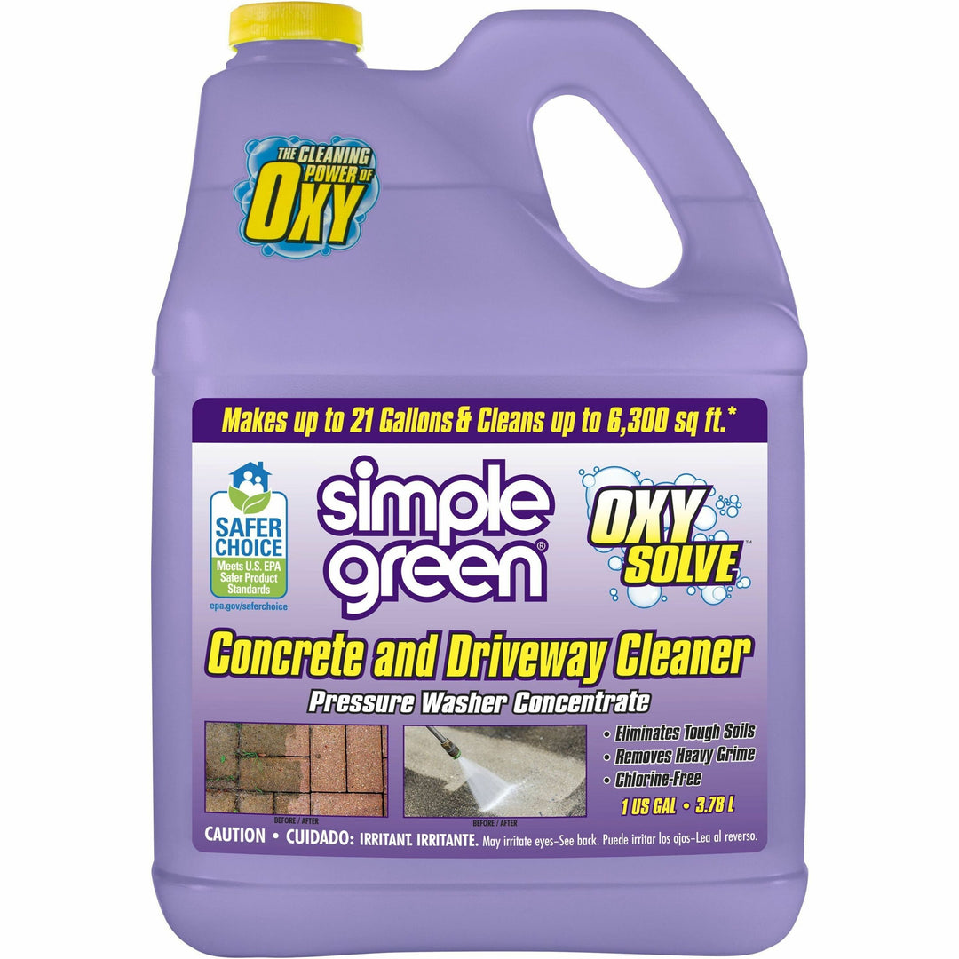 Image of Simple Green® Concrete/Driveway Cleaner, 1 Gal, Clear
