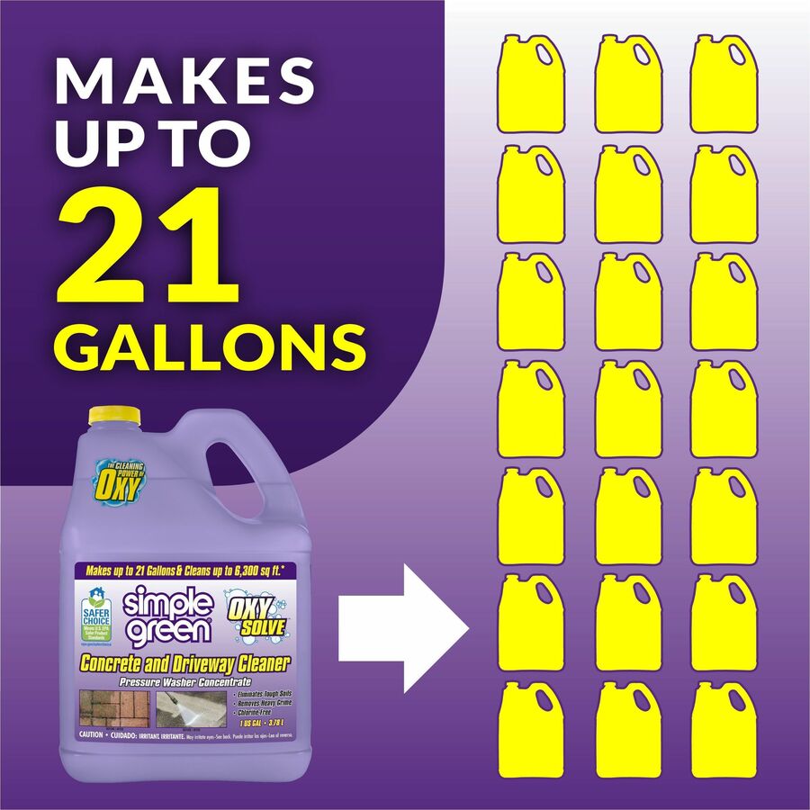 Image of Simple Green 18233 Concrete/Driveway Cleaner Concentrate