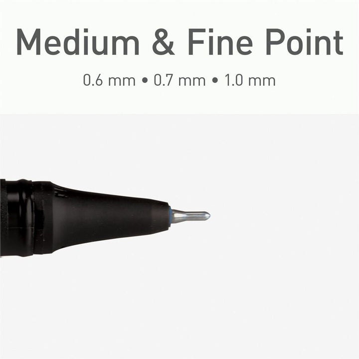Image of Pentonic PEN12185 Gel Pens, 1 mm Pen Point, Assorted Ink, Gel-based, 12 / Pack
