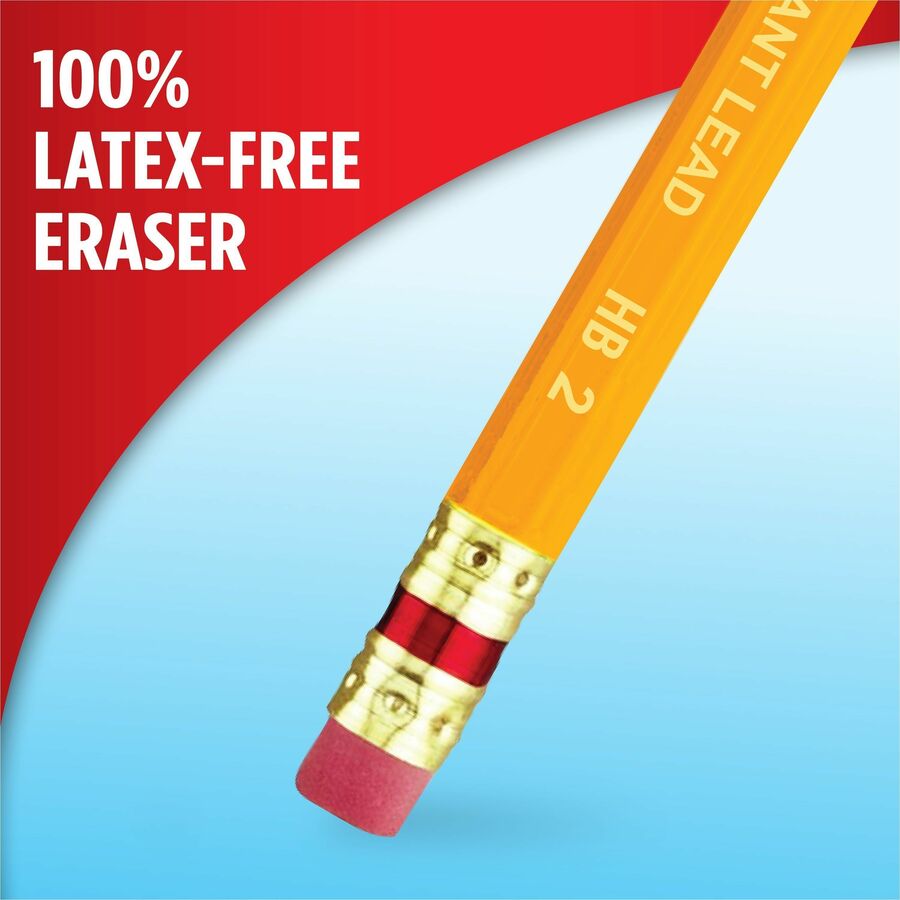 Image of Paper Mate® Everstrong #2 Pencils, Hb (#2), Black Lead, Yellow Barrel, 24/pack