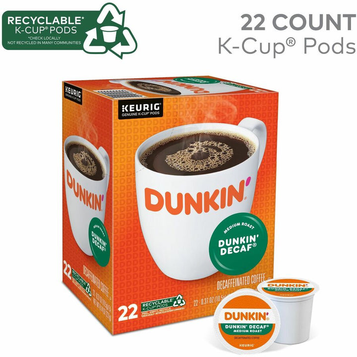Image of Green Mountain Coffee® Coffee,Decaf,Medium Roast,K-Cup,22/BX
