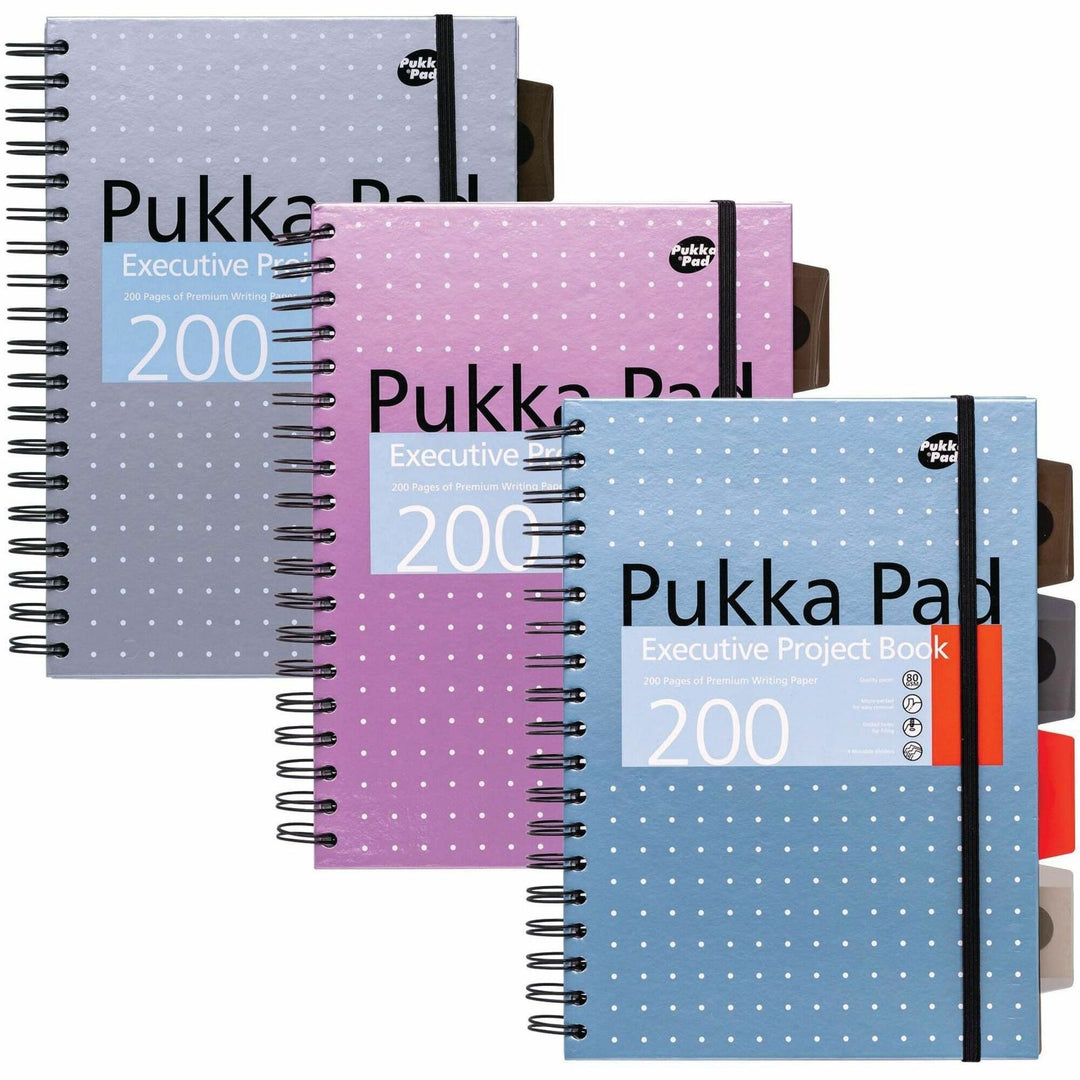 Image of Pukka Pads 9589-MET B5 Metallic Executive Project Books