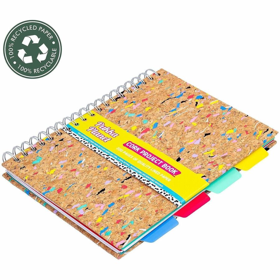 Image of Pukka Pads 9856-SPP B5 Cork Project Book