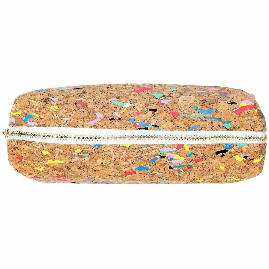 Image of Pukka Pads 9740-SPP Cork Pencil Case, Water Proof, Cork Body, 2.8" H x 8.1" W x 2.4" Depth, 1 Each