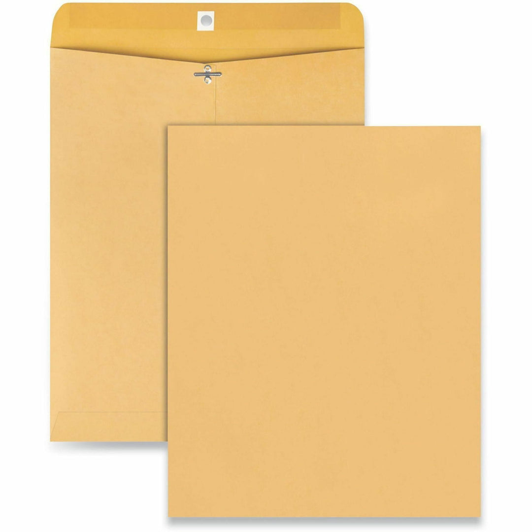 Image of Universal 35263 Envelope, Clasp, #105, 28 lb, Clasp/Gummed Flap, Brown Kraft, Kraft Paper, 100 / Pack