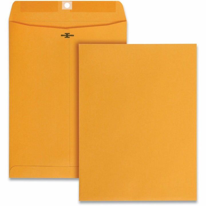 Image of Universal 35269 Envelope, Clasp, #90, 28 lb, Clasp/Gummed Flap, Brown Kraft, Kraft Paper, 250 / Carton