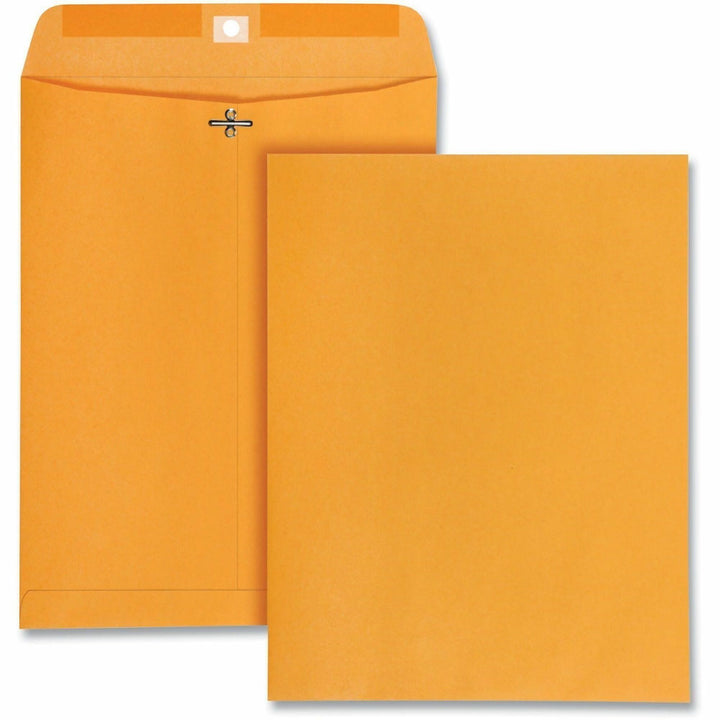 Image of Universal 35266 Envelope, Clasp, #97, 28 lb, Clasp/Gummed Flap, Brown Kraft, Kraft Paper, 250 / Carton