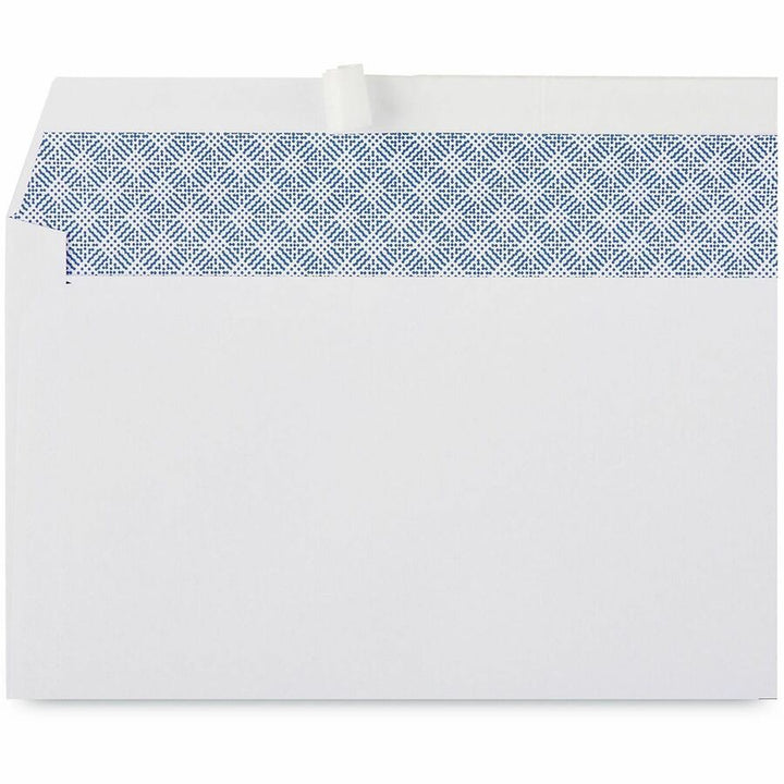 Image of Universal 36105 Envelope, Business, #10, 24 lb, Self Adhesive, White, Paper Stock, 500 / Box