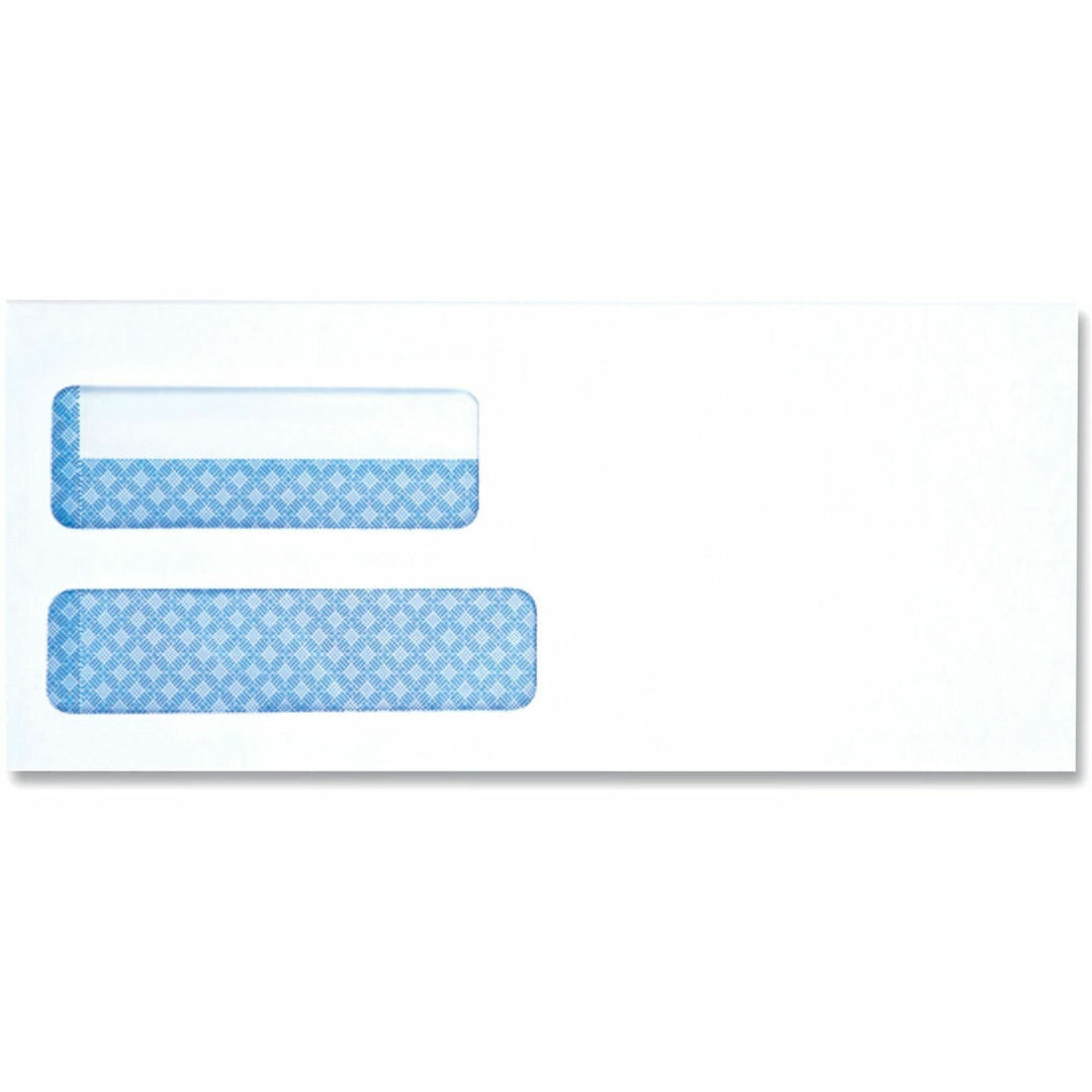 Image of Universal 36104 Envelope, Business, #10, 24 lb, Self Adhesive, White, Paper Stock, 500 / Box