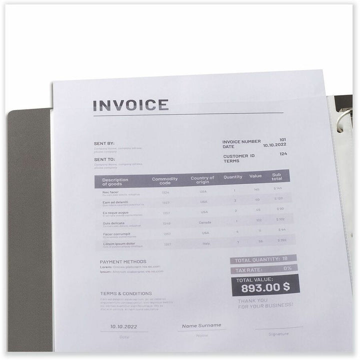 Image of Universal 21122 Sheet Protector