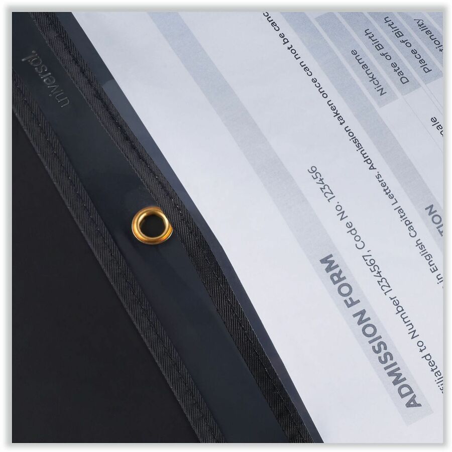 Image of Universal 21135 Ticket Holder, Vinyl, Clear, Heavy Duty, 25 / Pack