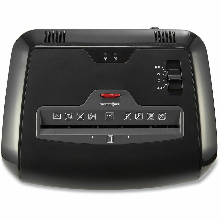 Image of Universal® 48110 Cross-Cut Shredder with Lockout Key, 10 Manual Sheet Capacity