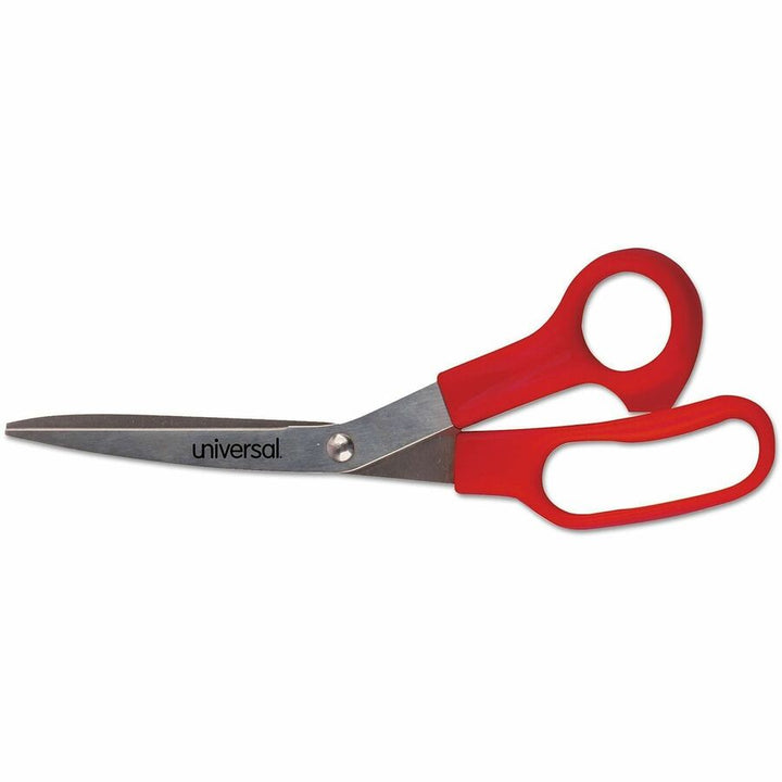 Image of Universal 92019 Scissors, 3" Cutting Length, 7.8" Overall Length, Bent-right, Stainless Steel, Pointed Tip, 3 / Pack