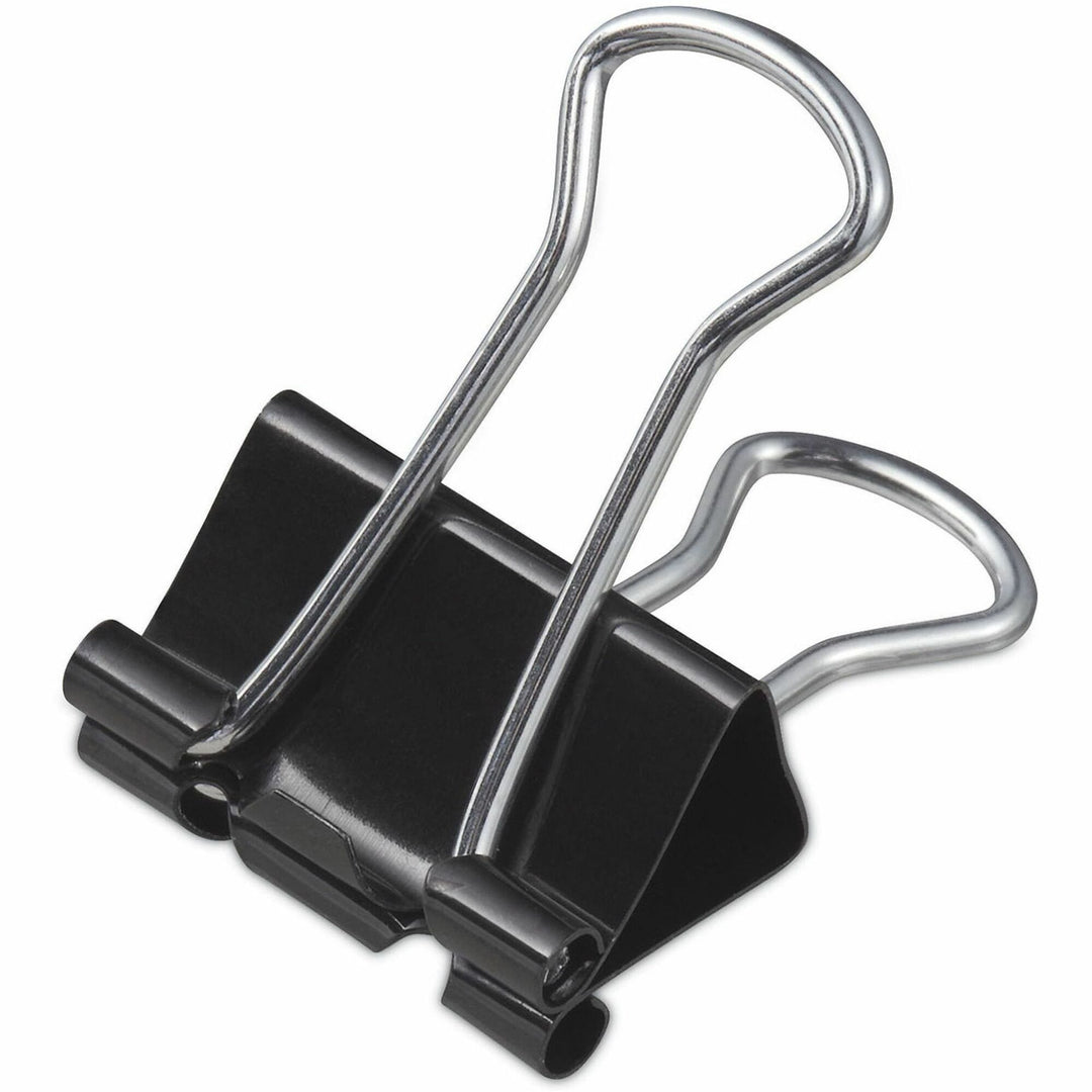 Image of Universal 10200VP Binder Clip Zip-Seal Bag Value Pack, Small, Black/Silver, 144/Pack