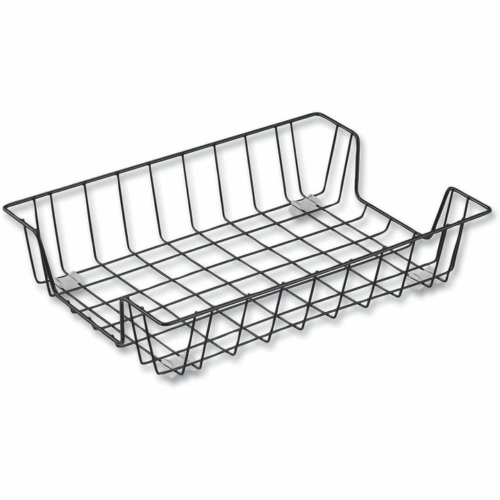 Image of Universal® Wire Metal Letter Tray, 1 Section, Letter Size Files, 10" x 14.13" x 3", Black