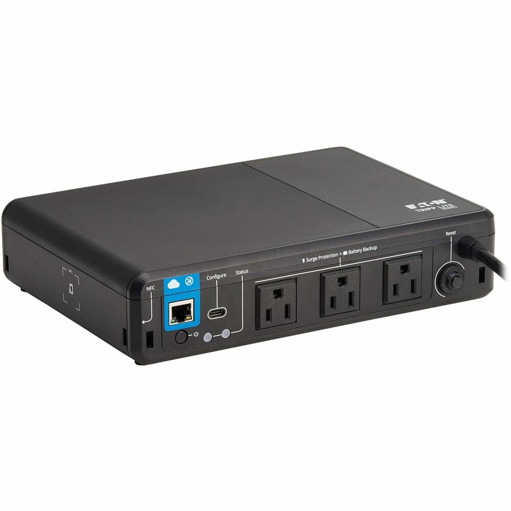 Image of Tripp Lite by Eaton UPS,Cloud-Connected,350VA,210-Watt,3 Outlets,BK