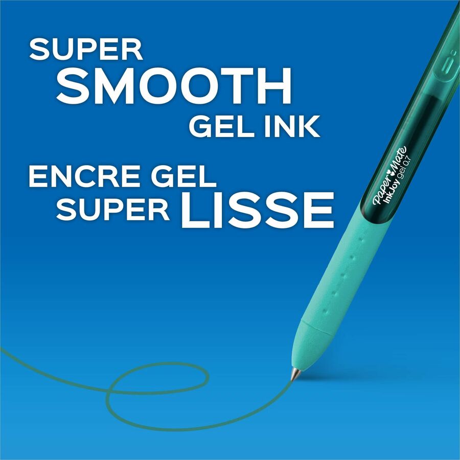 Image of Paper Mate® Pens,Gel,Inkjoy,Retractable,Tropical Vacation,0.7mm,4/PK,AST