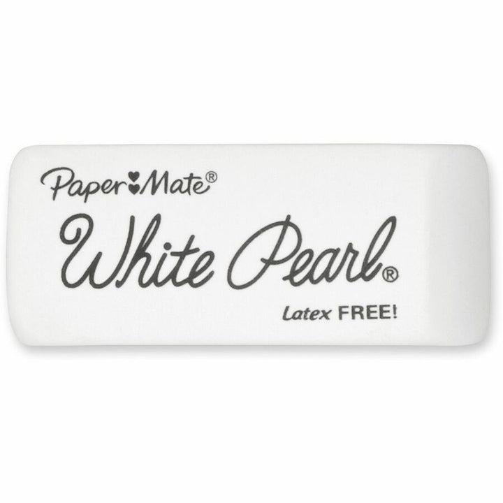 Image of Paper Mate® Eraser, Latex-Free, Smudge-Resistant, 3/PK, White