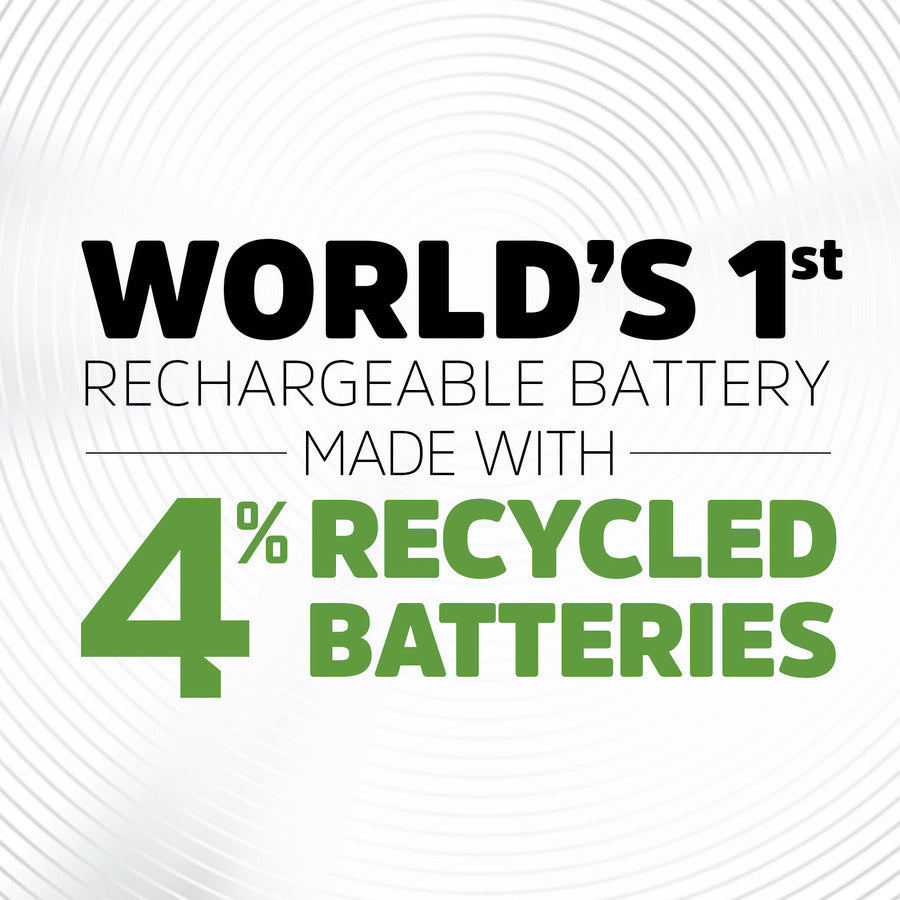 Image of Energizer® Nimh Rechargeable D Batteries, 1.2 V, 2/pack
