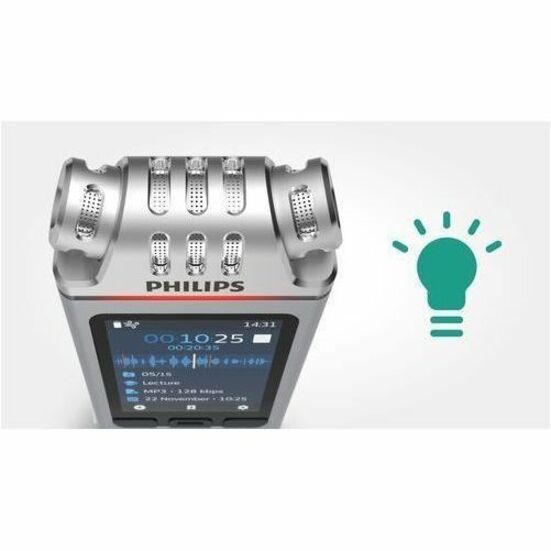 Image of Philips Voice Tracer DVT4110 Digital Voice Recorder