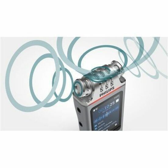Image of Philips Voice Tracer DVT4110 Digital Voice Recorder