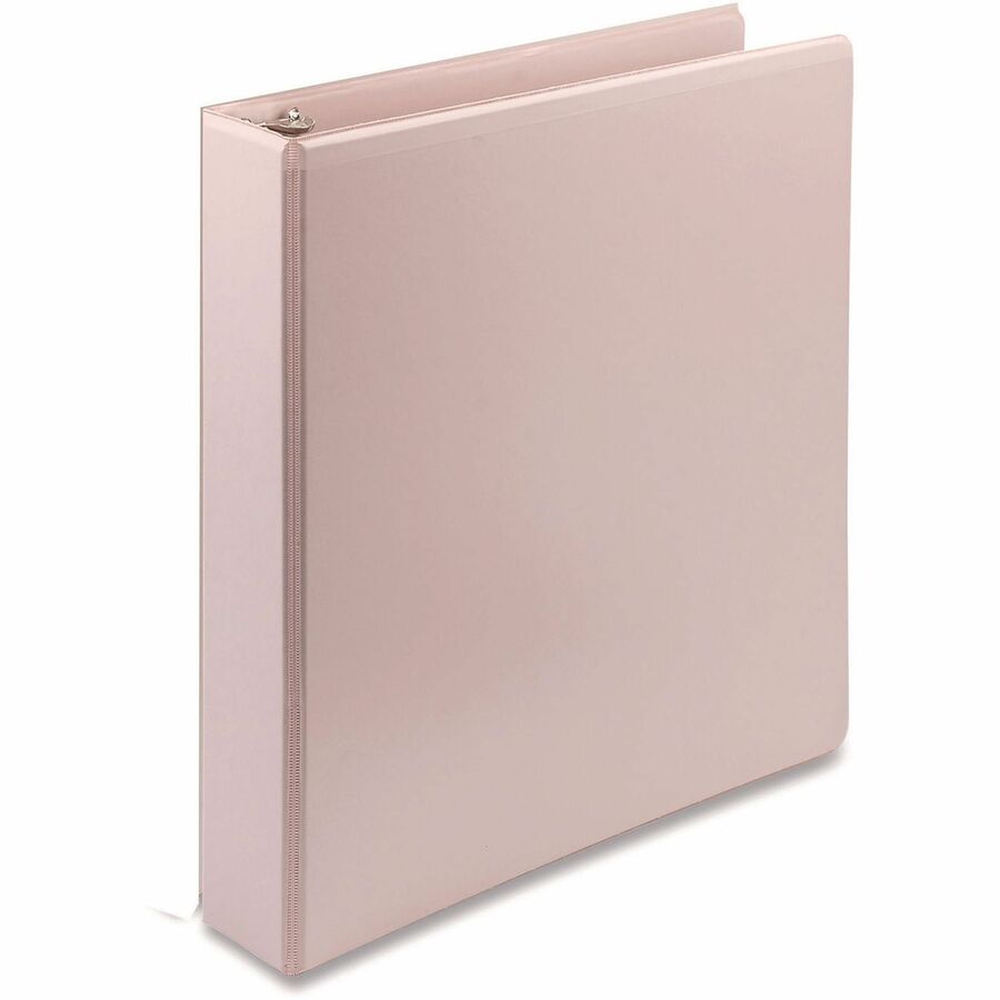 Image of Samsill U69540 Earth's Choice BOHO D-Ring View Binders, 1 1/2" Binder Capacity, Letter, 8 1/2" x 11" Sheet Size, Fastener: D-Ring, Rose, 2 / Pack