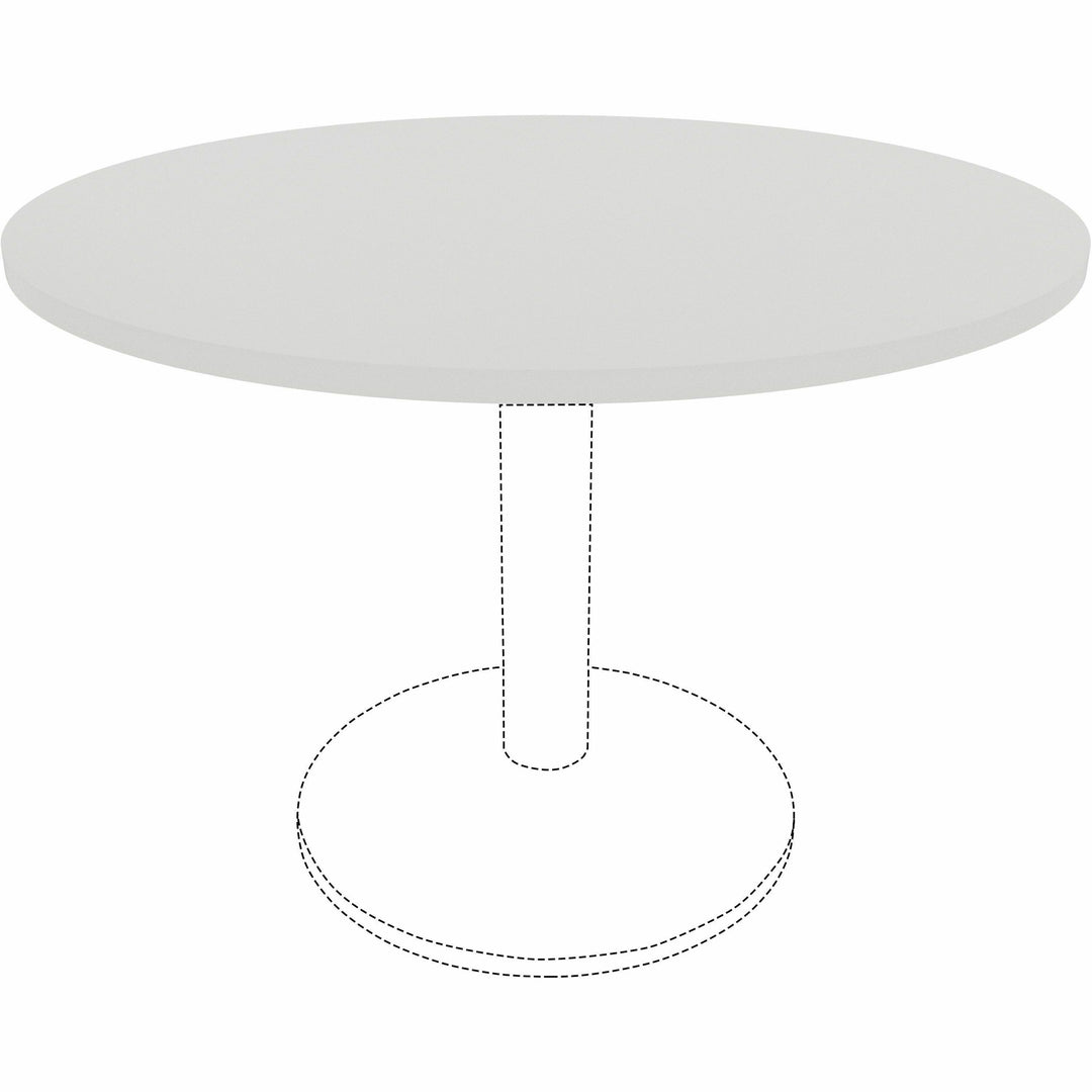 Image of Lorell Tabletop,f/LLR87241 Base,Lam,42"Dia x 1"Thick,White