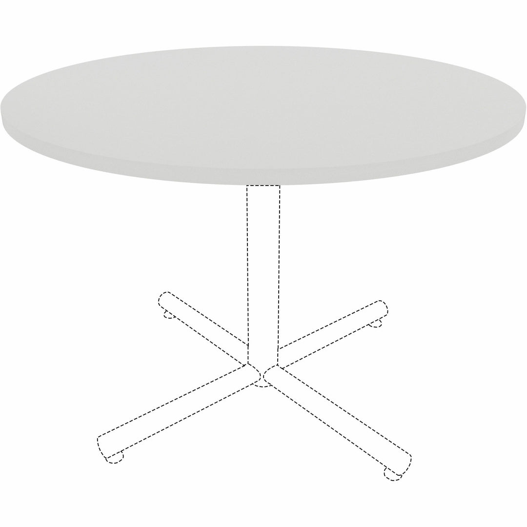 Image of Lorell Tabletop,f/LLR87241 Base,Lam,42"Dia x 1"Thick,White