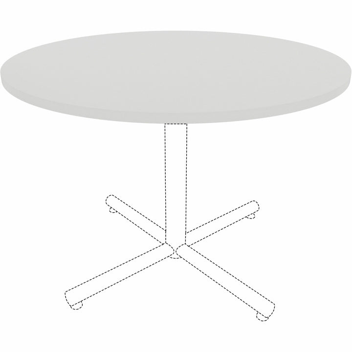 Image of Lorell Tabletop,f/LLR87241 Base,Lam,42"Dia x 1"Thick,White