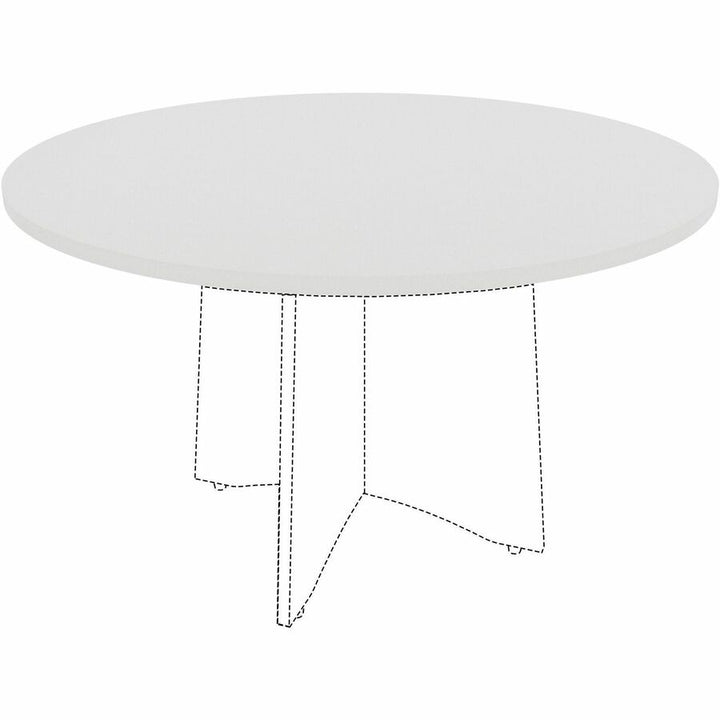 Image of Lorell Tabletop,f/LLR87241 Base,Laminate,48"Dia x 1"Thick,WE
