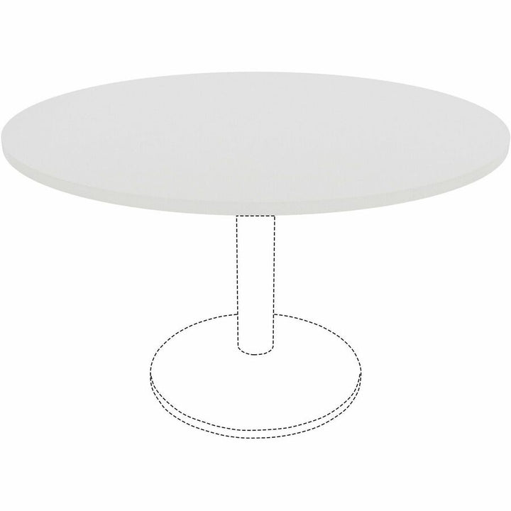 Image of Lorell Tabletop,f/LLR87241 Base,Laminate,48"Dia x 1"Thick,WE