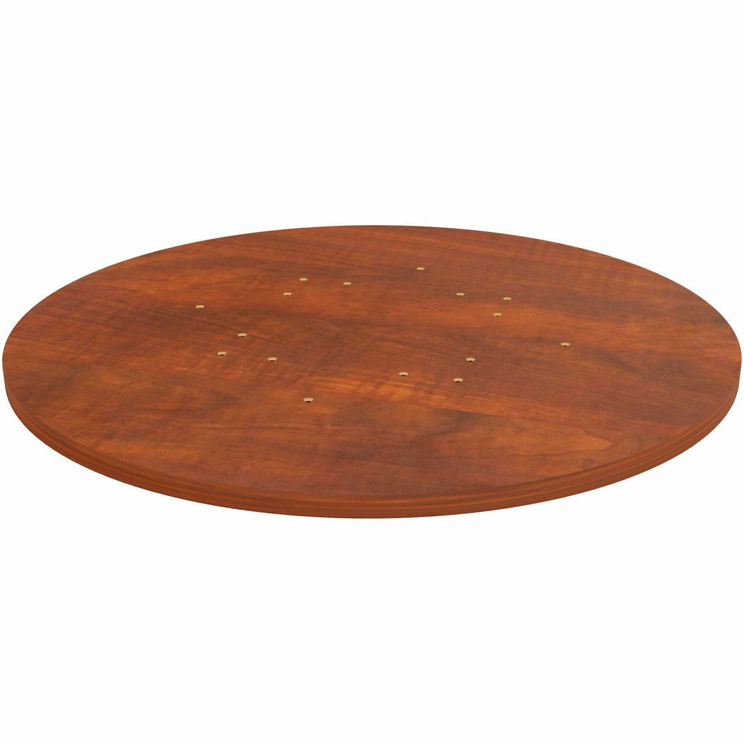 Image of Lorell Tabletop,f/LLR61641 Base,Laminate,36"Dia x 1"Thick,Cherry