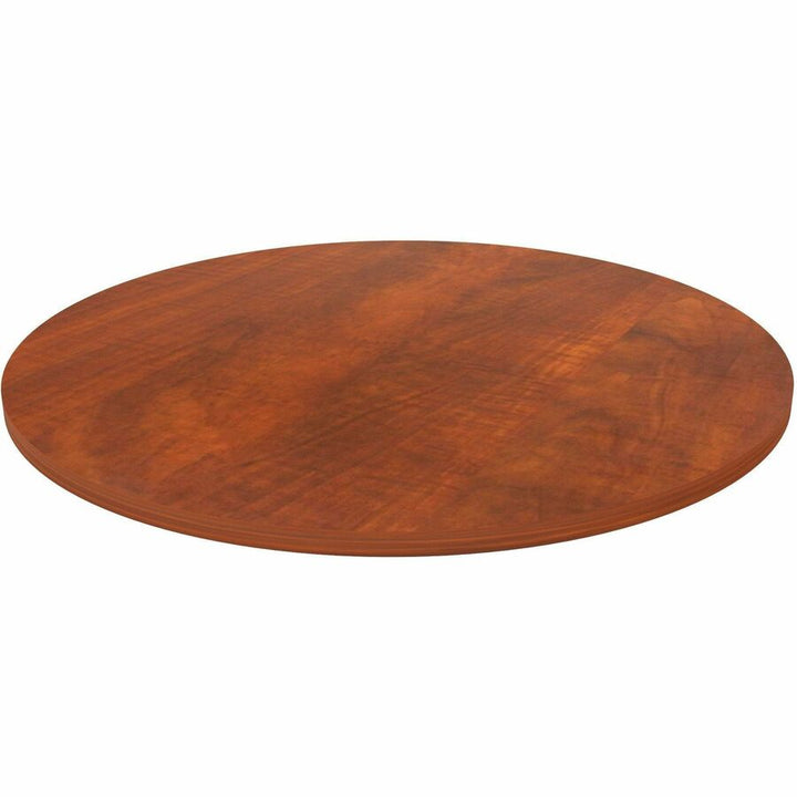 Image of Lorell Tabletop,f/LLR61641 Base,Laminate,36"Dia x 1"Thick,Cherry