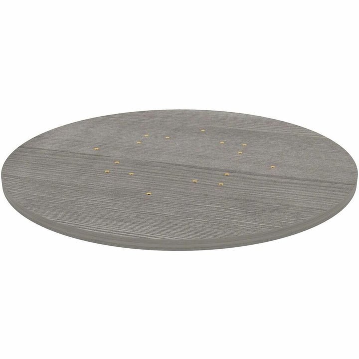 Image of Lorell Tabletop,f/LLR61641 Base,Lam,36"Dia x 1"Thick,Weathered CCL