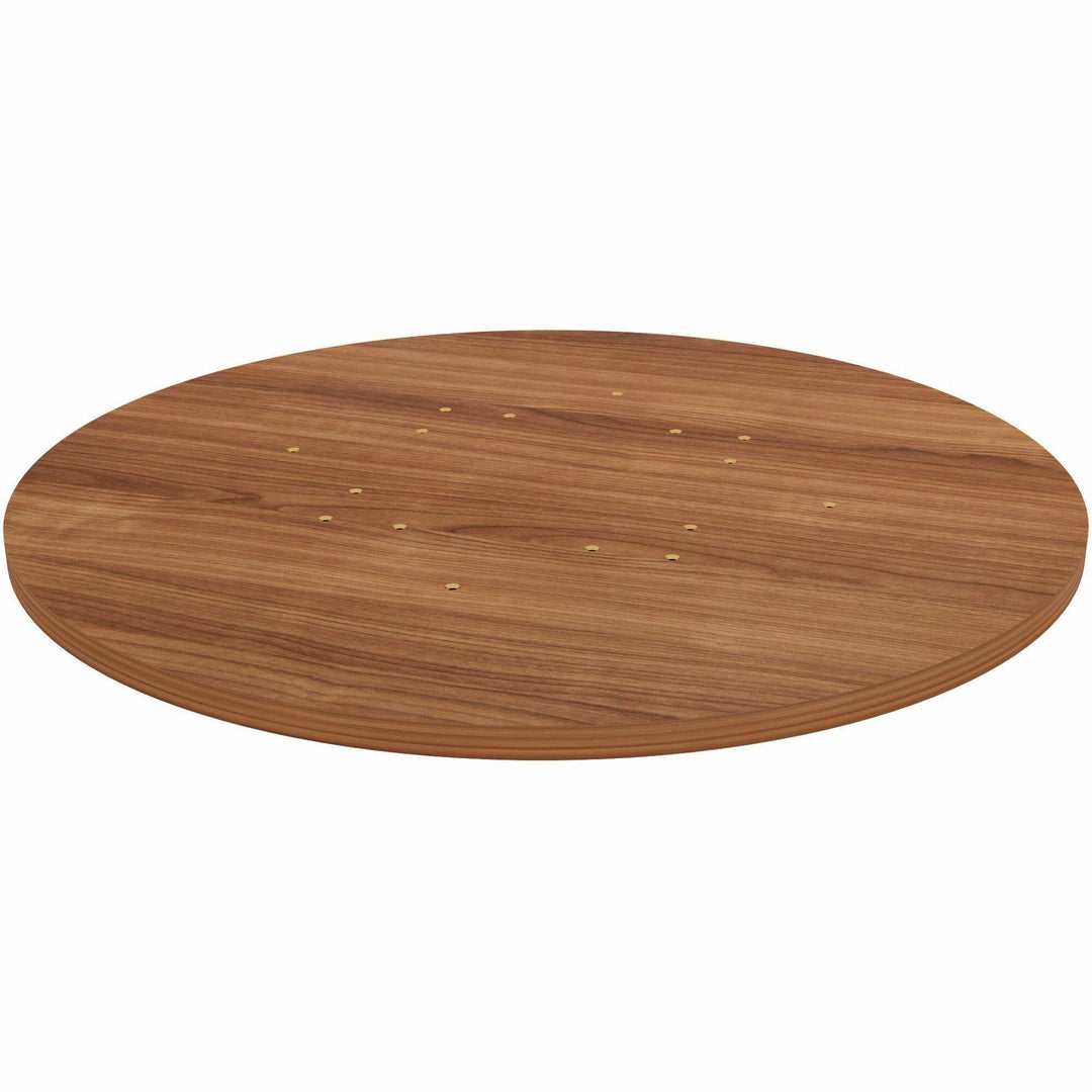 Image of Lorell Tabletop,f/LLR61641 Base,Laminate,36"Dia x 1"Thick,Walnut