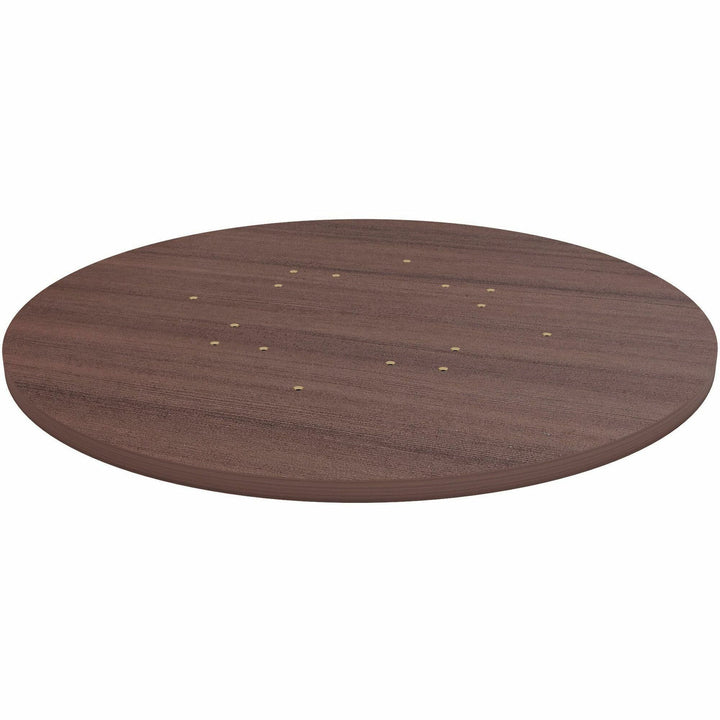 Image of Lorell Tabletop,f/LLR61641 Base,Laminate,36"Dia x 1"Thick,Espresso