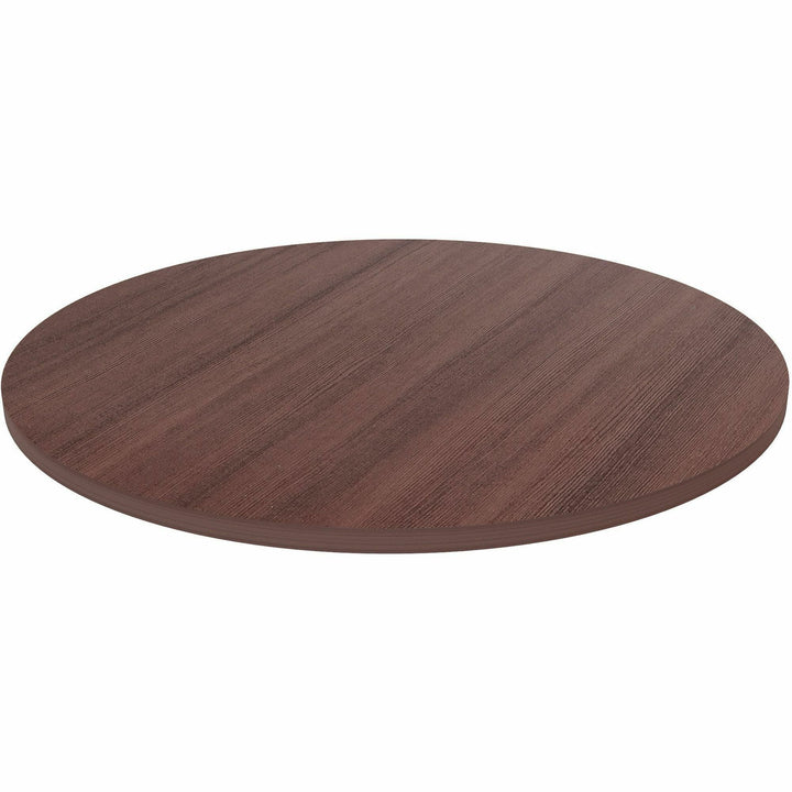 Image of Lorell Tabletop,f/LLR61641 Base,Laminate,36"Dia x 1"Thick,Espresso