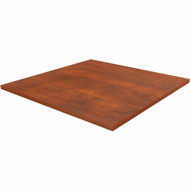 Image of Lorell Tabletop,f/LLR61641 Base,Laminate,36"x36"x1"Thick,Cherry