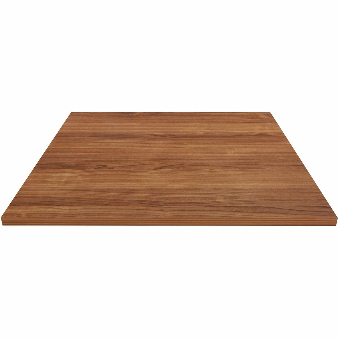 Image of Lorell Tabletop,f/LLR61641 Base,Laminate,36"x36"x1"Thick,Walnut