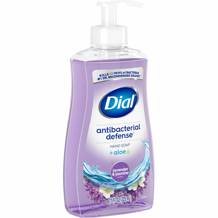 Image of Dial® Hand Soap,Antibacterial,Liquid,Lavender,11oz,Purple