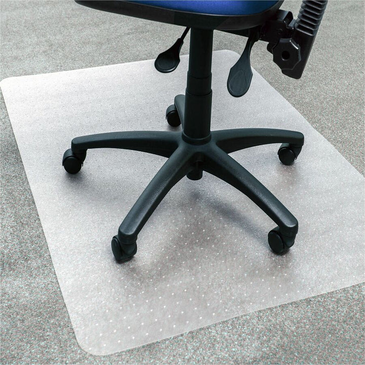 Image of Floortex® Chairmat,BioPVC,Ecotex,f/Carpet,36"x48",Clear