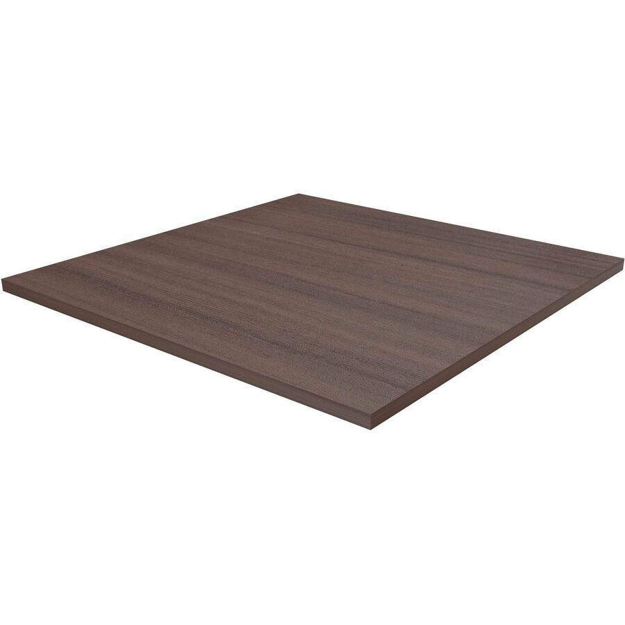 Image of Lorell Tabletop,f/LLR61641 Base,Laminate,36"x36"x1"Thick,Espresso