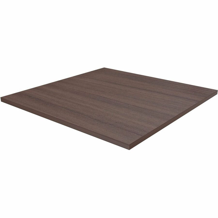 Image of Lorell Tabletop,f/LLR61641 Base,Laminate,36"x36"x1"Thick,Espresso